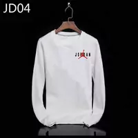 sweat-shirt nike jordan icon jacket jordan black white jd04